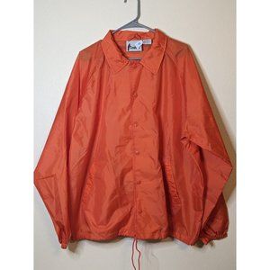 Cardinal Women's Jacket Windbreaker Waterproof Lightweight Pockets Vtg